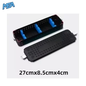 Medical Endoscope Endoscopy Instruments Disinfection Case Box Basket Cage Autoclave PPSU With Silicone Card Slot - view 2