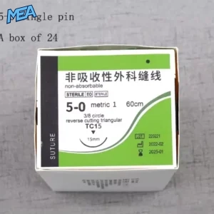 Double Eyelid Tool Suture Thread With Needle Nano Traceless Buried Thread Beauty Cutting Eyebrow Pouch Polymer Nylon Lin - view 2