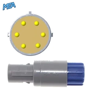 choice 6 pin patient monitor ibp extension adapter cable connector for invasive blood pressure monitoring