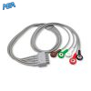 ECG Leadwire Set with Snap end for GE Healthcare 411202-001 74cm/29in, Reusable 2 E9003FB