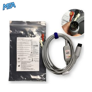 3-lead ECG Leadwire Set with Snap end AHA for Edan EC03DAS061 Reusable