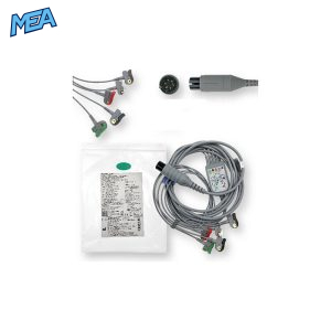 5-lead ECG Leadwire Set with Grabber/Pinch end AHA for Edan EC05DAG061 Reusable