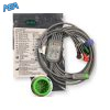 5-lead ECG Leadwire Set with Snap end AHA for Edan EC05DAS121 Reusable 3 EC05DAS121