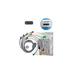 12-lead ECG Leadwire Set with Snap end IEC for Edan EC10DISDX1 Reusable