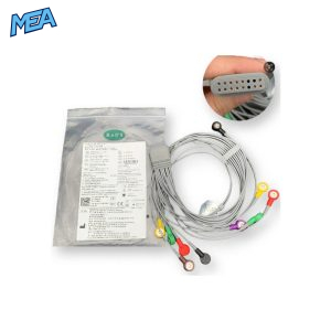 12-lead ECG Leadwire Set with Snap end IEC for Edan EL10NISH01 Reusable