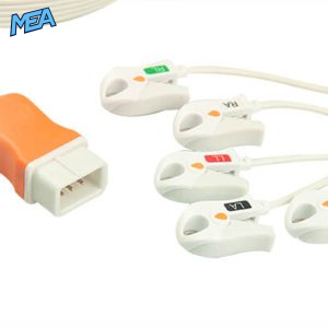 5-lead ECG Leadwire Set with Grabber/Pinch end AHA for Kendall (Cardinal Health/Covidien) Monitors