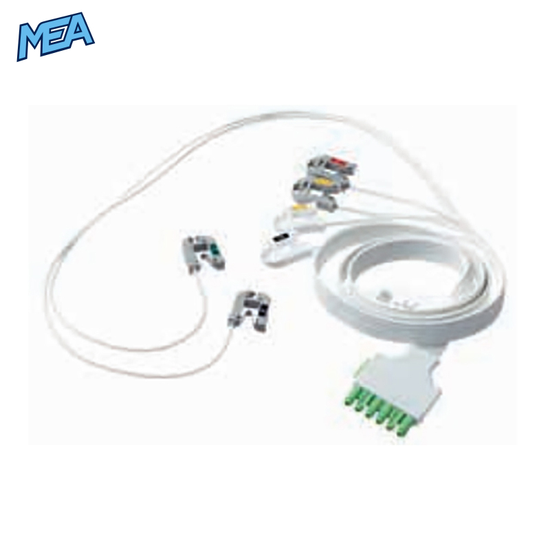 6-lead ECG Leadwire Set with Grabber/Pinch end AHA for Draeger MP03123 Disposable, Limb + Chest Lead, Lead Type: Draeger(Single-Pin), Shielded 1 6-lead ECG Leadwire Set with Grabber/Pinch end AHA for Draeger MP03123 Disposable, Limb + Chest Lead, Lead Type: Draeger(Single-Pin), Shielded