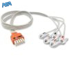 5-lead ECG Leadwire Set with Grabber/Pinch end AHA for Mindray (Datascope) Monitors Disposable, Limb+Chest, Lead Type: Mindray Mobility, Shielded 5 ELD DT5 90G A