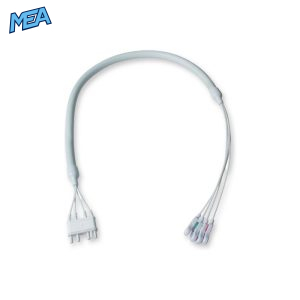 4-lead Diagnostic (EKG) ECG Leadwire Set with Snap end AHA for Philips 989803193721 Reusable, Limb Lead, MRI
