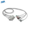 5-lead ECG Leadwire Set with Snap end AHA for Bionet B-WIRE5-SA Reusable, Limb + Chest Lead, Lead Type: Bionet, Shielded 2 EL BN5 90S A