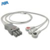 3-lead ECG Leadwire Set with Snap end AHA for Mindray 0010-30-42900 Reusable, Limb Lead, Lead Type: Mindray, Shielded 2 EL MR3 90S A