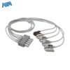 5-lead ECG Leadwire Set with Grabber/Pinch end AHA for Mindray 0012-00-1262-02 Reusable, Limb + Chest Lead, Lead Type: Mindray, Shielded 5 EL MRS5 90G A