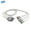 5-lead ECG Leadwire Set with Snap end AHA for Mindray 0010-30-42735 Reusable, Limb + Chest Lead, Lead Type: Mindray, Shielded 5 EL MRS5 90S A