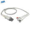 3-lead ECG Leadwire Set with Snap end AHA for Spacelabs 700-0007-02 Reusable, Limb Lead, Lead Type: Spacelabs TruLink, Shielded 2 EL SL3 90S A