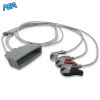 3-lead ECG Leadwire Set with Grabber/Pinch end AHA for Philips 989803171801 Reusable, Limb Lead, Lead Type: Philips MX40, Shielded 7 EL TMX3 90G A