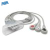 3-lead ECG Leadwire Set with Snap end AHA for Philips 989803151991 Reusable, Limb Lead, Lead Type: Tele IntelliVue, Shielded 4 EL TPH3 90S A