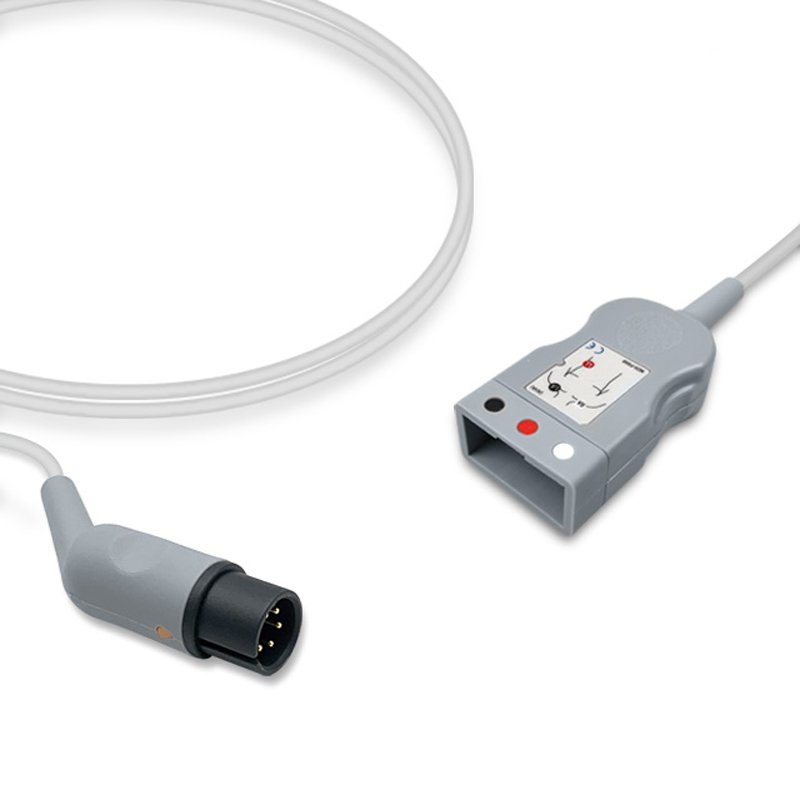 3-lead ECG Trunk Cable AHA for Philips 453561227251 Reusable, 2.5m, used with AA Twin-Pin Leadwire 2 3-lead ECG Trunk Cable AHA for Philips 453561227251 Reusable, 2.5m, used with AA Twin-Pin Leadwire - Image 2