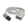 3-lead ECG Trunk Cable AHA for Philips 453561227251 Reusable, 2.5m, used with AA Twin-Pin Leadwire 8 ET 3001 AA A