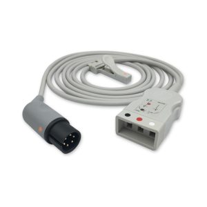 3-lead ECG Trunk Cable AHA for Philips 453561227251 Reusable, 2.5m, used with AA Twin-Pin Leadwire