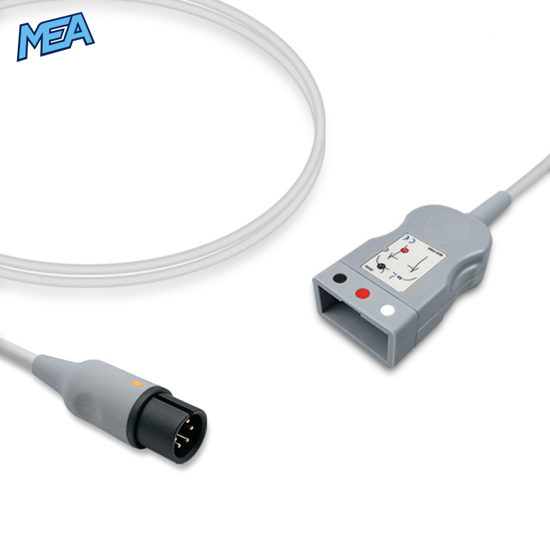3-lead ECG Trunk Cable AHA for Smiths Medical V3110TL used with AA Twin-Pin Lead wire 1 3-lead ECG Trunk Cable AHA for Smiths Medical V3110TL used with AA Twin-Pin Lead wire