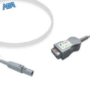 3-lead ECG Trunk Cable AHA for Kontron Monitors Reusable, 2.5m, used with Safety Din Leadwire