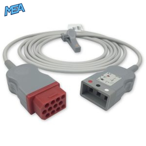 3-lead ECG Trunk Cable AHA for Bionet B-CBL-EP for Bionet BM5Vet Elite, BM7Vet Elite
