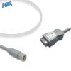 3-lead ECG Trunk Cable AHA for CASMed Monitors Reusable, 2.5m, used with Safety Din Leadwire 6 ET 3047 D A
