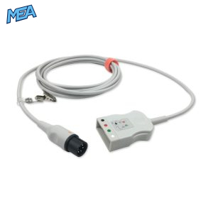 4-lead ECG Trunk Cable AHA for Ivy Biomedical 590432 Reusable, 3.2m, 1 Pc / Bag for Ivy 7600