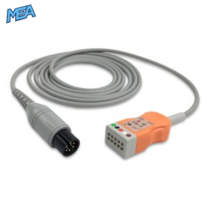 5-lead ECG Trunk Cable AHA for Mindray 0012-00-1502-03 Reusable, Limb + Chest Lead, 2.5m, used with Mindray Mobility Leadwire