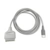 3/5-lead ECG Trunk Cable AHA/IEC for Philips 989803172221 Reusable, Limb + Chest Lead, 2.5m, used with Philips IntelliVue Leadwire 3 ET 5005R MX A