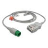 3/5-lead ECG Trunk Cable AHA for Mindray 009-005266-00 used with Mindray N/T Lead wire 6 ET 5016R TM A