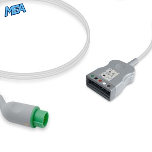 5-lead ECG Trunk Cable AHA for Bexen Cardio Monitors Reusable, Limb + Chest Lead, 2.5m, used with Philips IntelliVue Leadwire