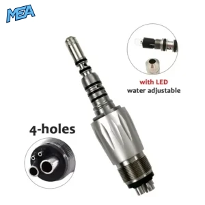 Dental LED Quick Coupler Coupling Fit Fiber Optic Handpiece 2hole 4Hole 6Hole Connect Dentistry Tools - view 2