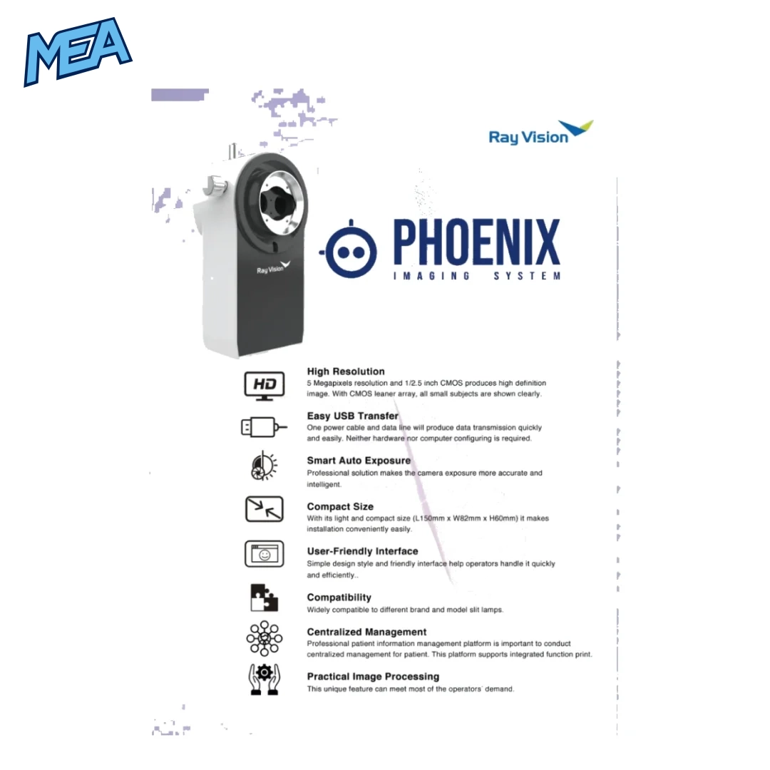 Phoenix Digital Eye Imaging Slit Lamp System For Clinics 4 Phoenix Digital Eye Imaging Slit Lamp System For Clinics - view 3