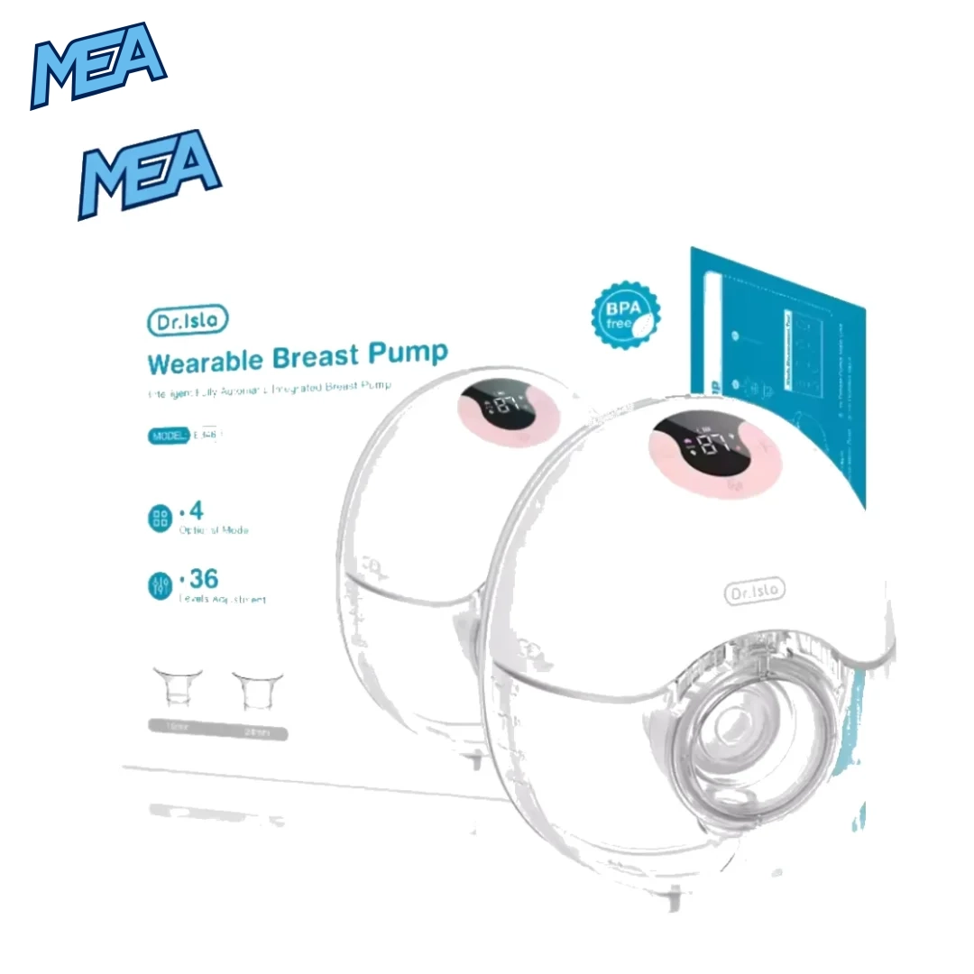 Wearable Breast Pump Hands Free Electric Breast Pumps Comfort Milk Collector Lightweight with LED Display 4 Modes & 36 Levels 6 Wearable Breast Pump Hands Free Electric Breast Pumps Comfort Milk Collector Lightweight with LED Display 4 Modes & 36 L - view 4