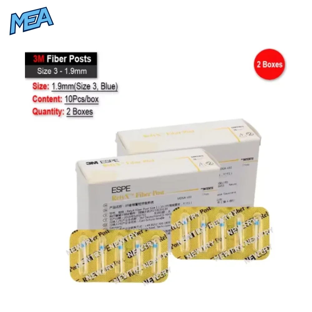 2 Boxes Of Dental RelyX Fiber Posts For Root Canal Treatment, FiberGlass Drills, High-Strength Dental Restorative Materials For Orthodontic Fillings 8 2 Boxes Of Dental RelyX Fiber Posts For Root Canal Treatment, FiberGlass Drills, High-Strength Dental Restorative Materi - view 5