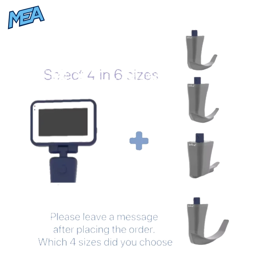 Digital Video Laryngoscope With 6 Reusable Stainless Steel Blades And TFT LCD Touch Screen for Airway Intubation 18 Digital Video Laryngoscope With 6 Reusable Stainless Steel Blades And TFT LCD Touch Screen for Airway Intubation - view 10