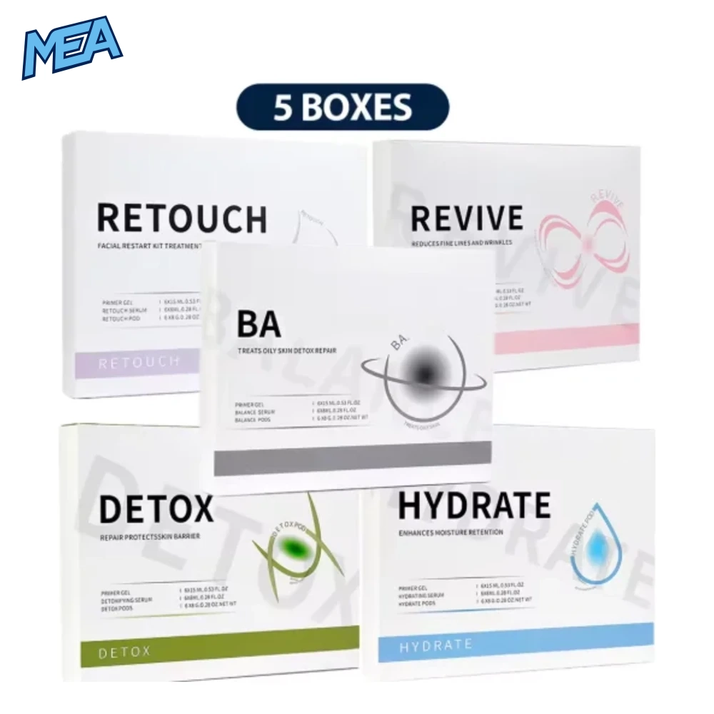 5PCS CO2 Bubble Pen Pods Facial Treatment Kit CO2 Capsule Gel & Serum Restart Kit For Aqua Facial Skin Care 10 5PCS CO2 Bubble Pen Pods Facial Treatment Kit CO2 Capsule Gel & Serum Restart Kit For Aqua Facial Skin Care - view 6