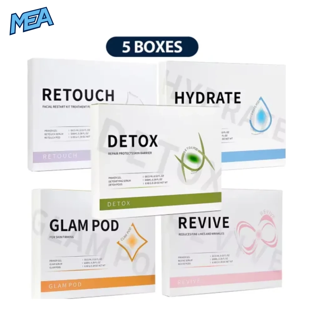 5PCS CO2 Bubble Pen Pods Facial Treatment Kit CO2 Capsule Gel & Serum Restart Kit For Aqua Facial Skin Care 12 5PCS CO2 Bubble Pen Pods Facial Treatment Kit CO2 Capsule Gel & Serum Restart Kit For Aqua Facial Skin Care - view 7