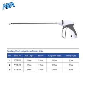 Ligasure Vessel Sealing Forceps, Large Blood Vessel Cutting & Closure Device, Electrosurgical Electrocautery Instruments - view 2