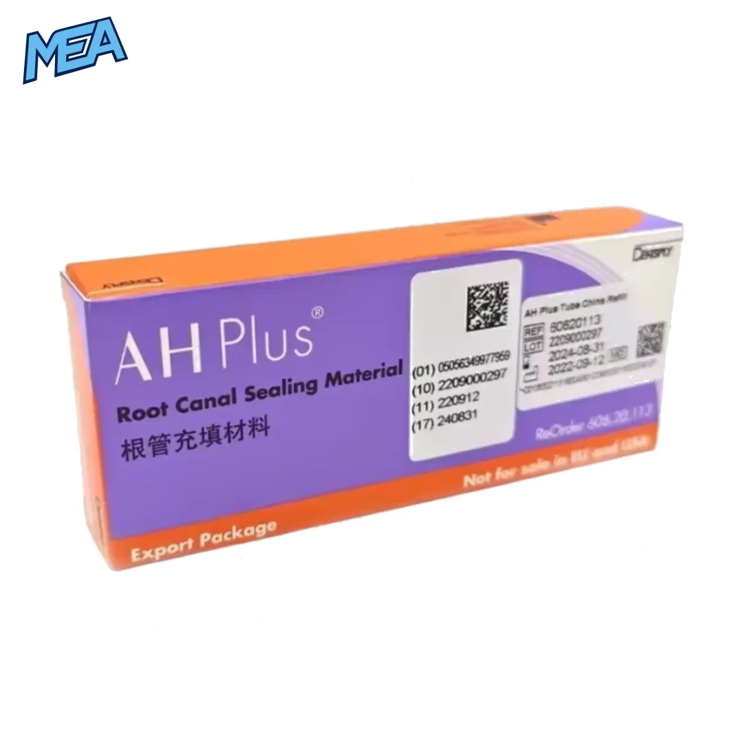 AH Plus Sealer Dentsply Dental Root Canal Sealing Material Endo Cement Paste Endodontic Dentist Instruments Products Supplies 2 AH Plus endodontic sealer paste to paste system for dental root canal obturation