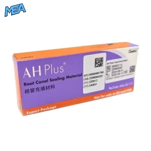 AH Plus endodontic sealer paste to paste system for dental root canal obturation