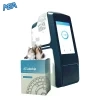 Ailabchip Vet B60 veterinary biochemistry analyzer beside Health Checking Panel reagent disc box with a cat and dog