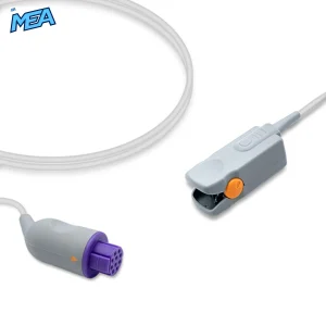 Adult Hard Shell SpO2 Sensor 3.0m for Artema S&W SL033057 Reusable, Technology: Ohmeda