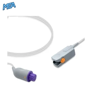 Artema SL033057 adult hard shell SpO2 sensor 3.0m with purple round connector
