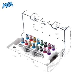 Autoclavable AZDENT implant torque wrench and driver set for dental surgery