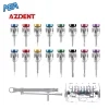 AZDENT dental implant torque wrench kit with 16 precision screw drivers and ratchet handle