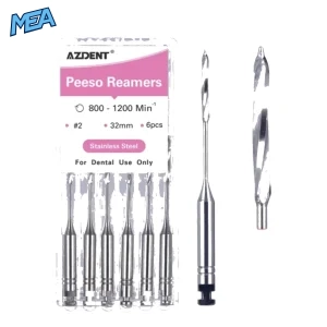 AZDENT Endodontic Gates Glidden Peeso Reamers Rotary Paste Carriers Engine Use Files 25mm 32mm