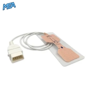 BCI 1300 adult non-woven adhesive SpO2 sensor with 0.9m cable and 9-pin connector