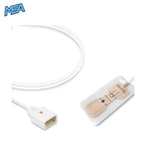 BCI 1301 pediatric non-woven adhesive SpO2 sensor with 0.9m cable and 9-pin connector